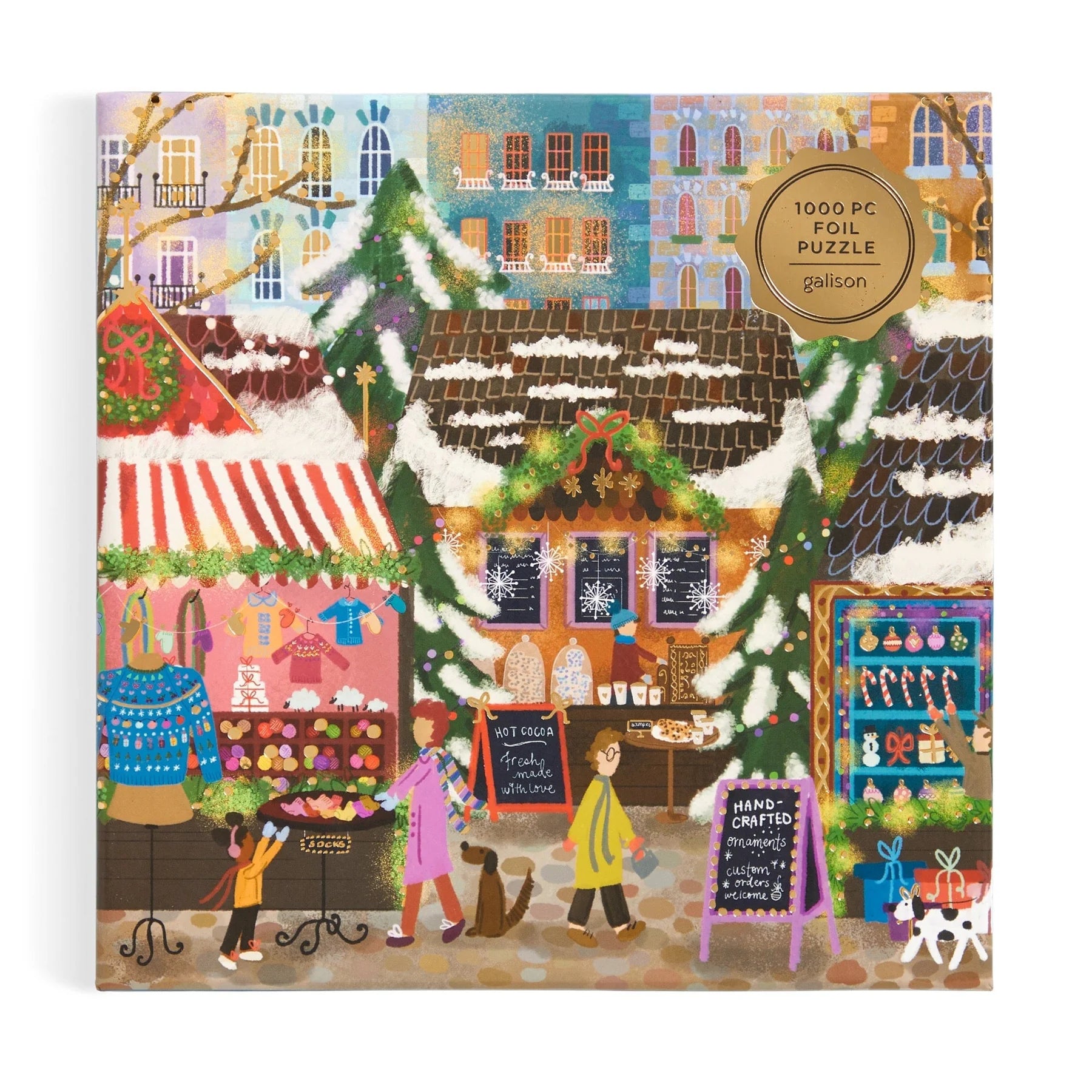 Merry Market 1000 Piece Foil Puzzle