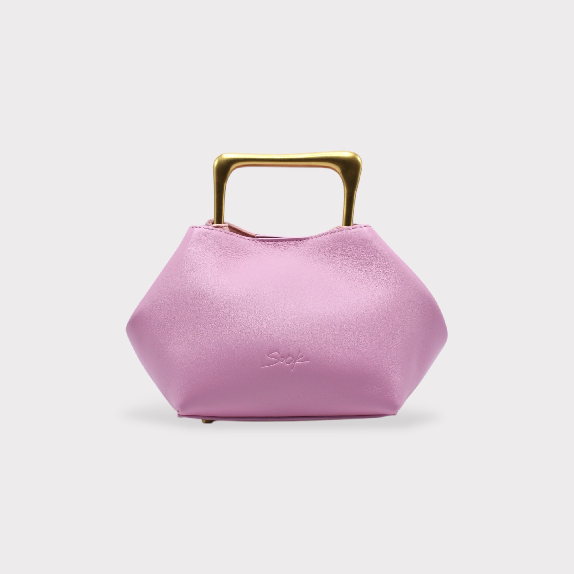 Sora - Metallic Handbag/Shoulder Bag Pink