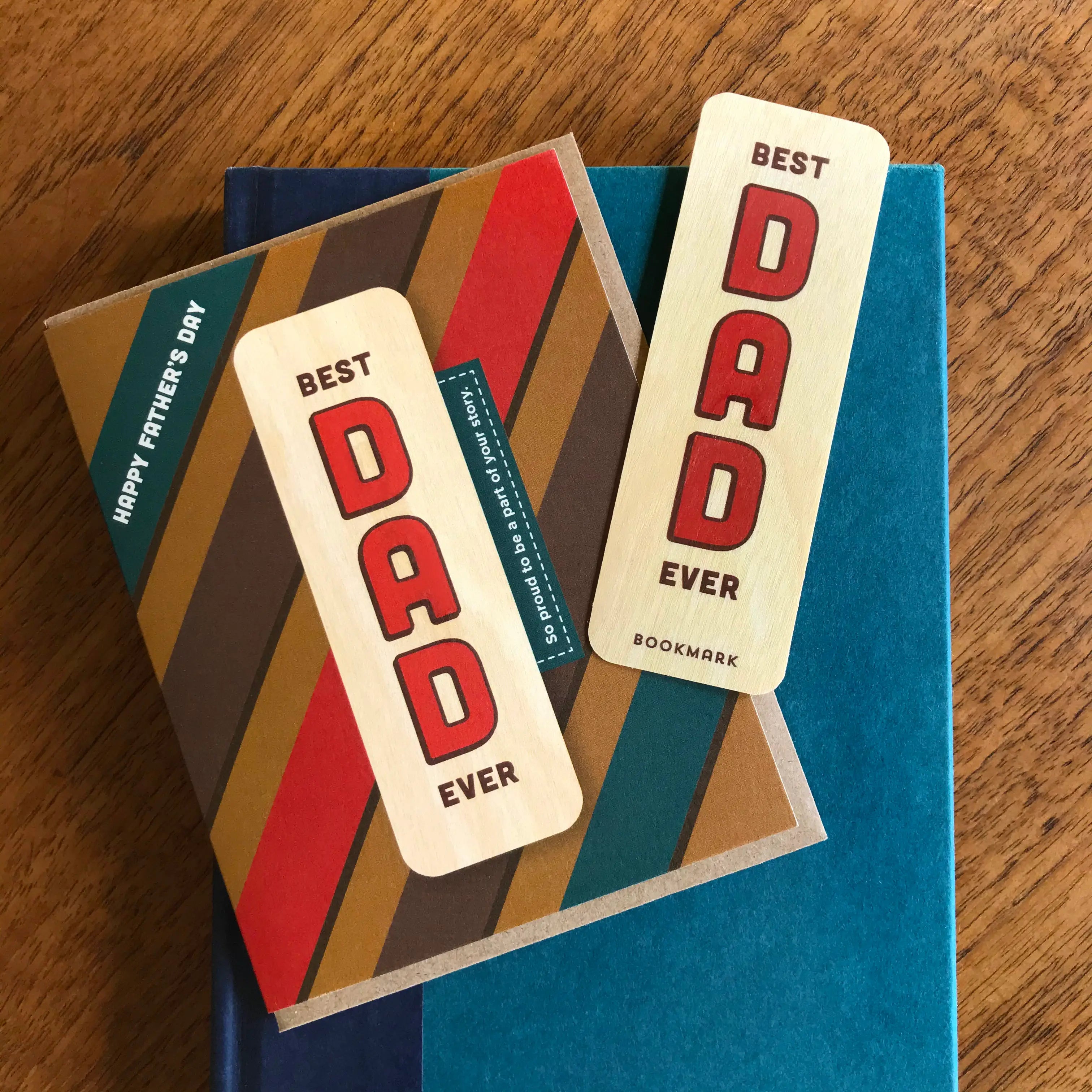 Dad Story Bookmark Father's Day Card