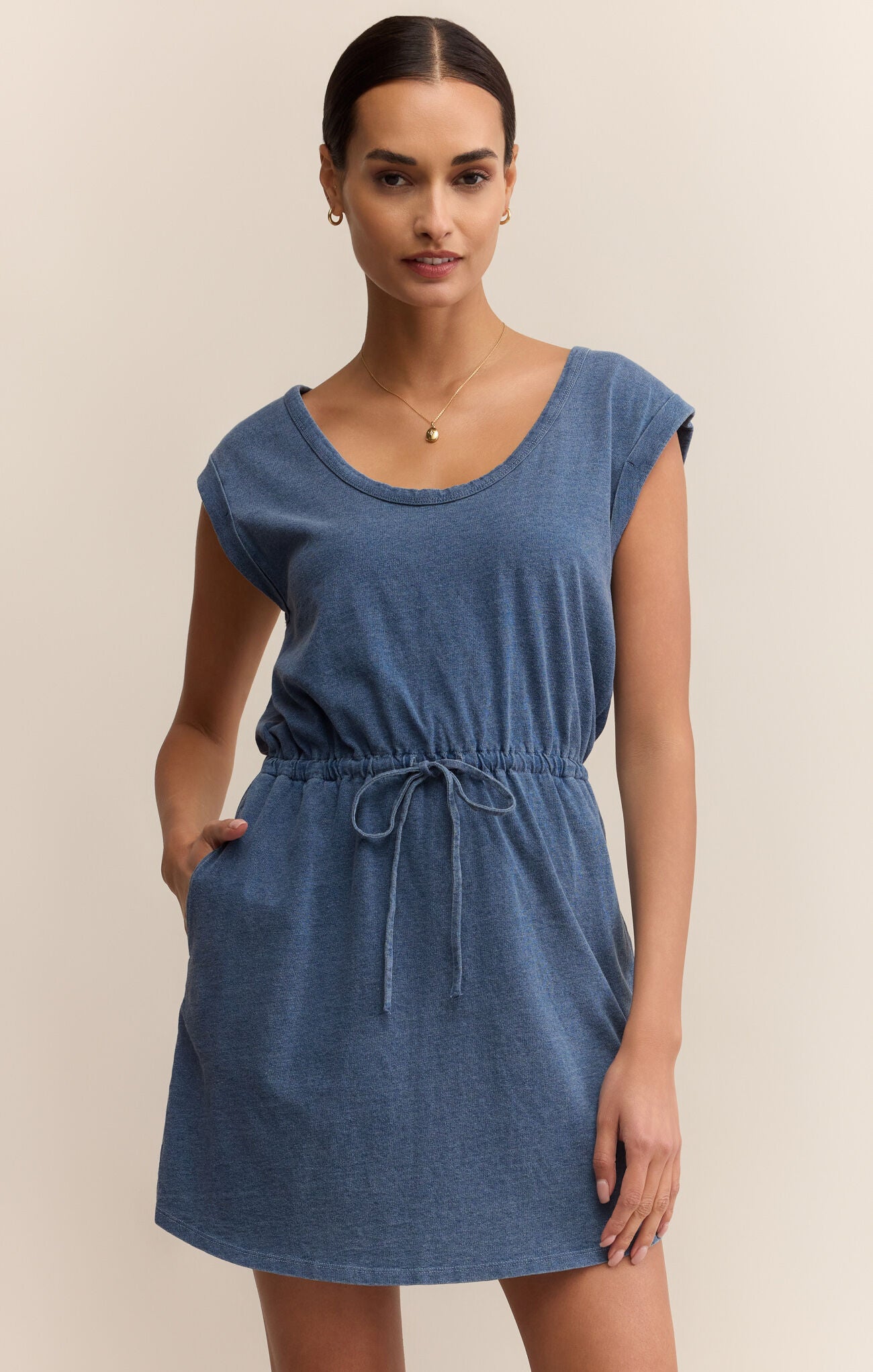Dayshift Denim Mini Dress