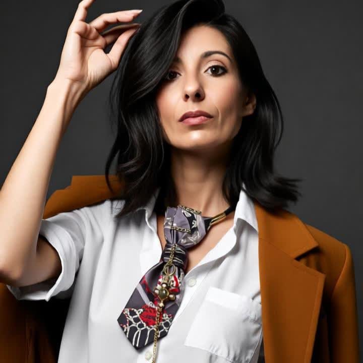 Imperial Cross 4-in-1 Jeweled Tie