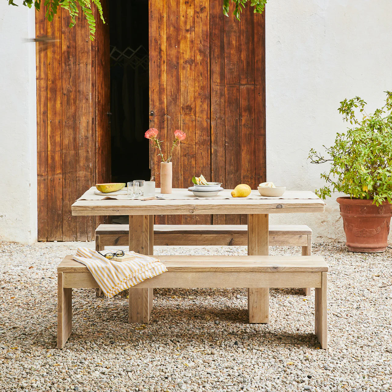 Mesa de exterior Mecia