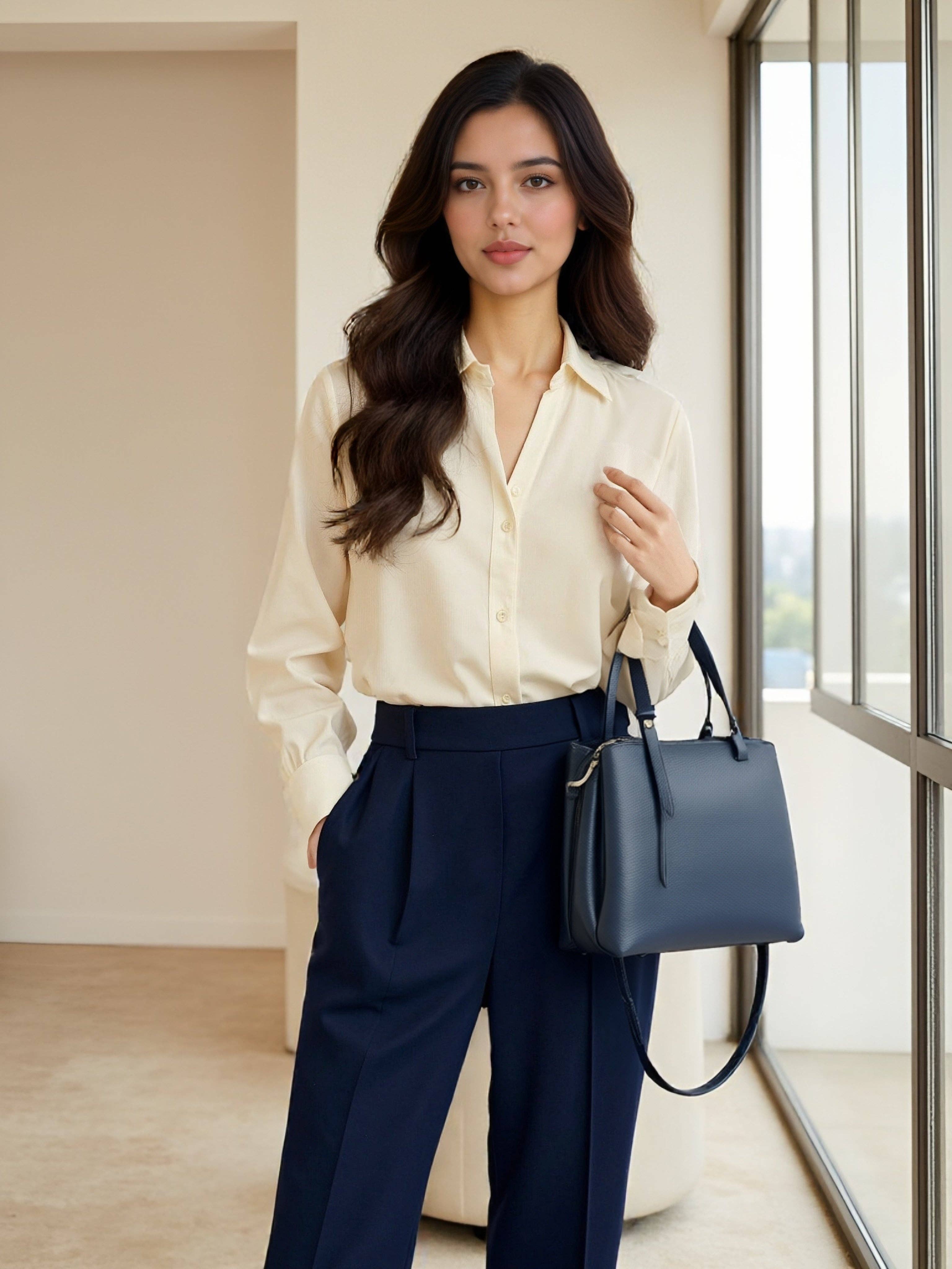 Arezzo – Italian Leather Tote Handbag