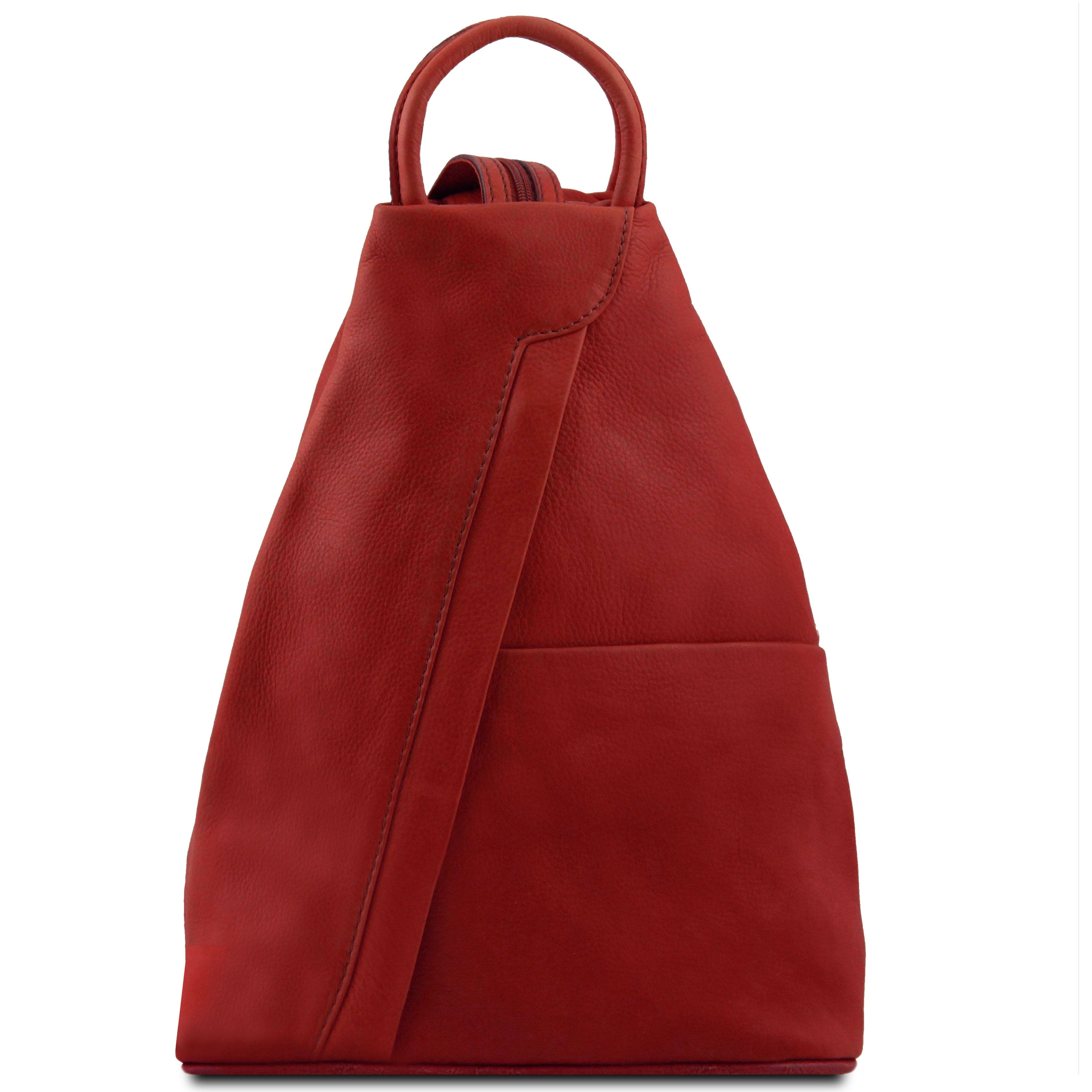 Shanghai - Italian leather backpack - full-grain leather | TL140963