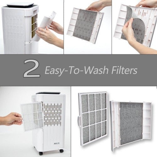 Deshumidificador compacto Ivation de 11 pintas – con manguera de drenaje continuo para espacios pequeños, baño, ático, espacio de arrastre y closets – para espacios de hasta 20 metros cuadrados (216 pies cuadrados).