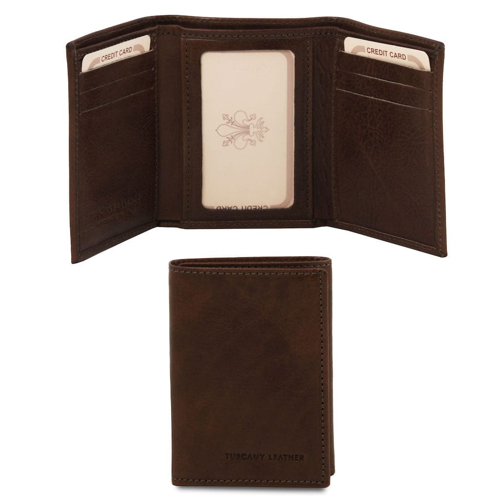 Exclusive 3 fold leather wallet | TL140801