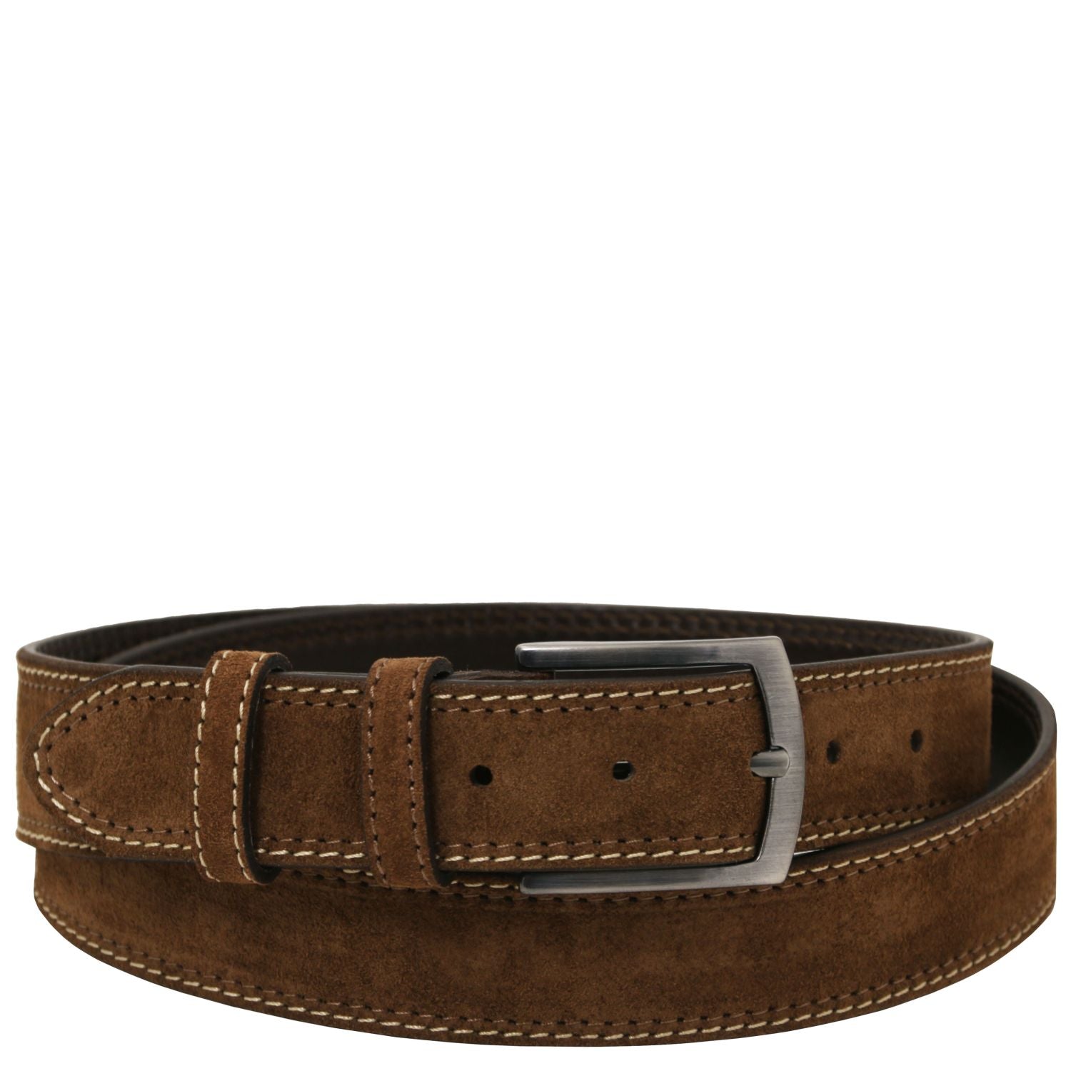 Casual suede leather belt 35mm | TL142537