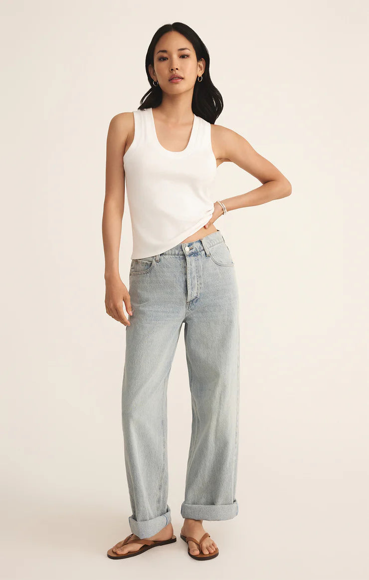 Sirena Rib Tank- White