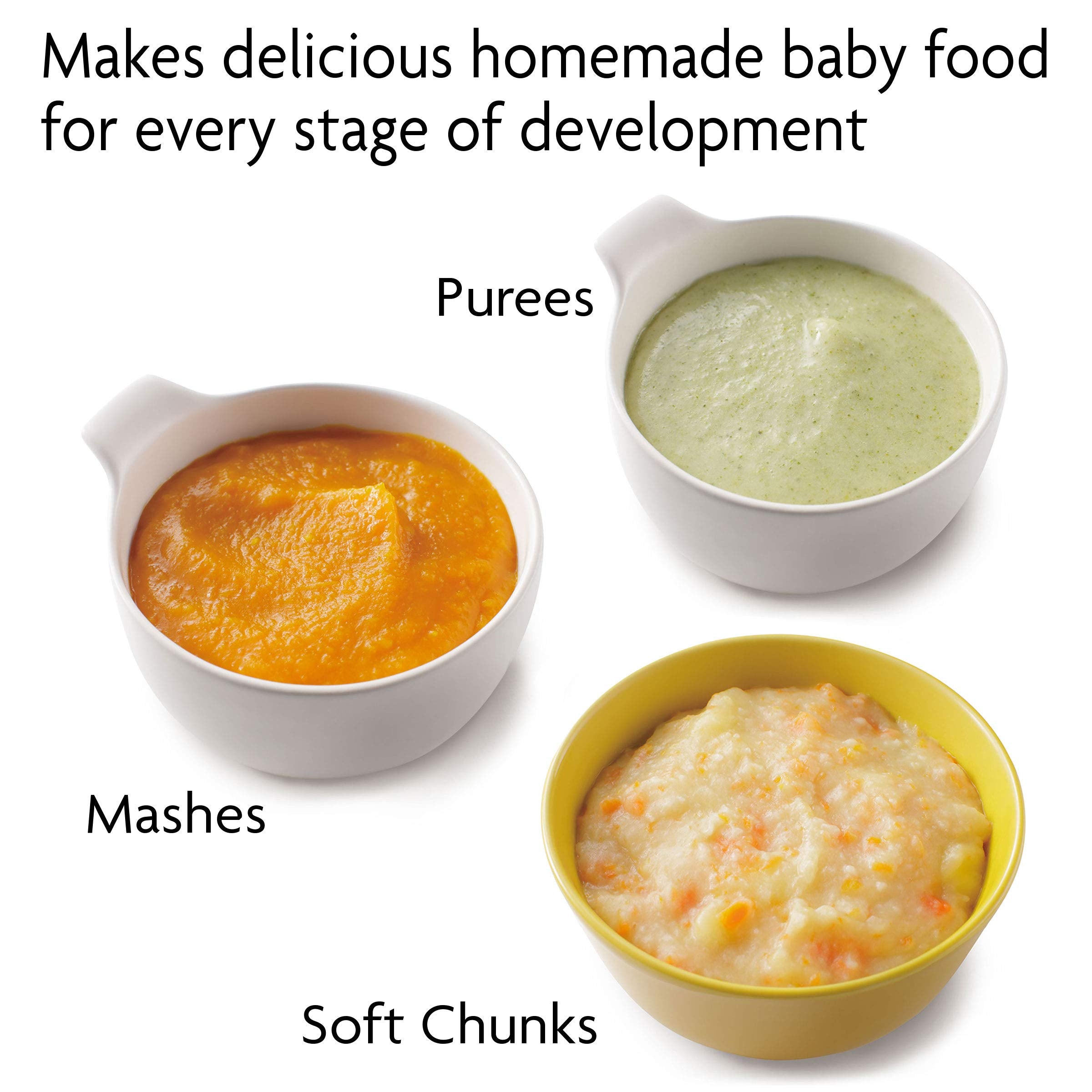 Baby Brezza – Pequeño Procesador de Alimentos para Bebés