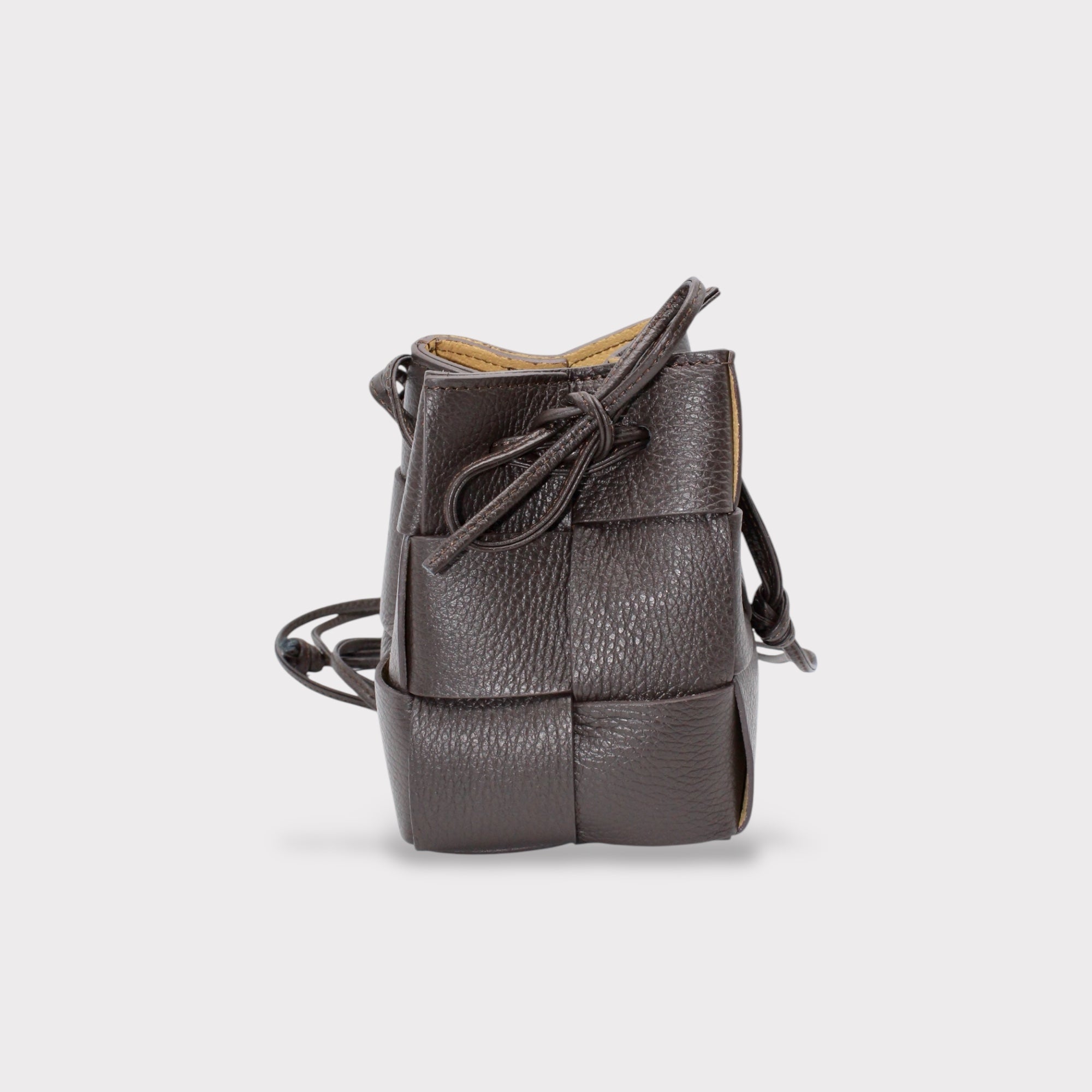 Emi - Handmade Drawstring Woven Crossbody Bag