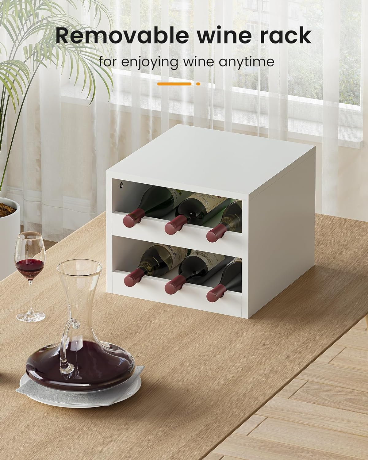 Armario de cocina, Armario Aparador Cocina con LED, Enchufes, Armario Buffet, Estante de vino extraíble, 3 Cajones, Estantes ajustables, Cocina, Sala de estar, Comedor, 103.5*40*180 cm, Negro