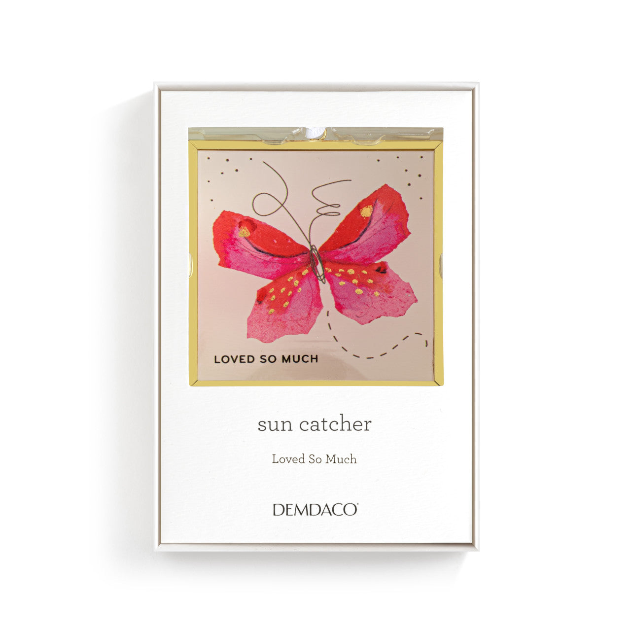 Loved So Much Butterfly Suncatcher