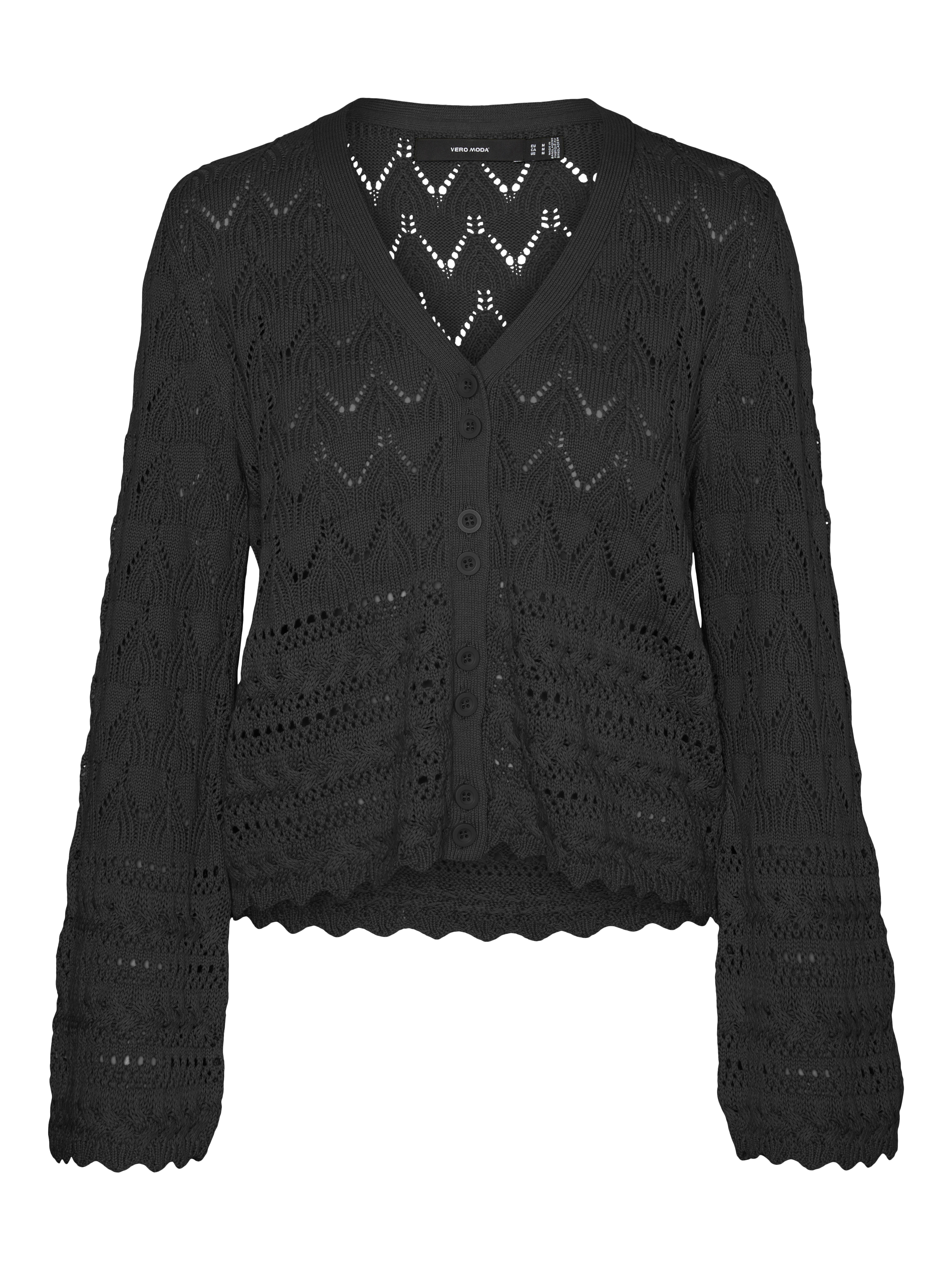 Mlua V-Neck Short Cardigan