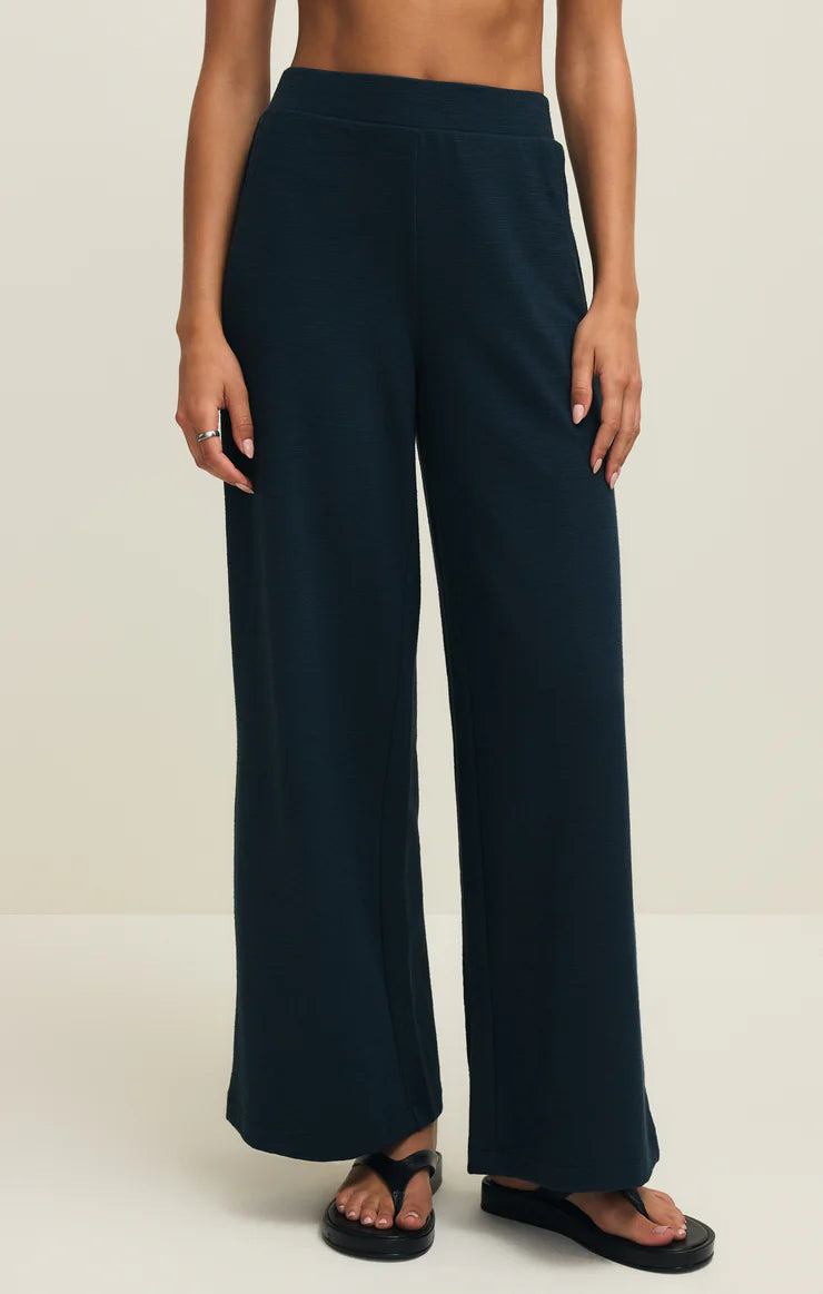 Andre Wide Leg Pant- Eclipse