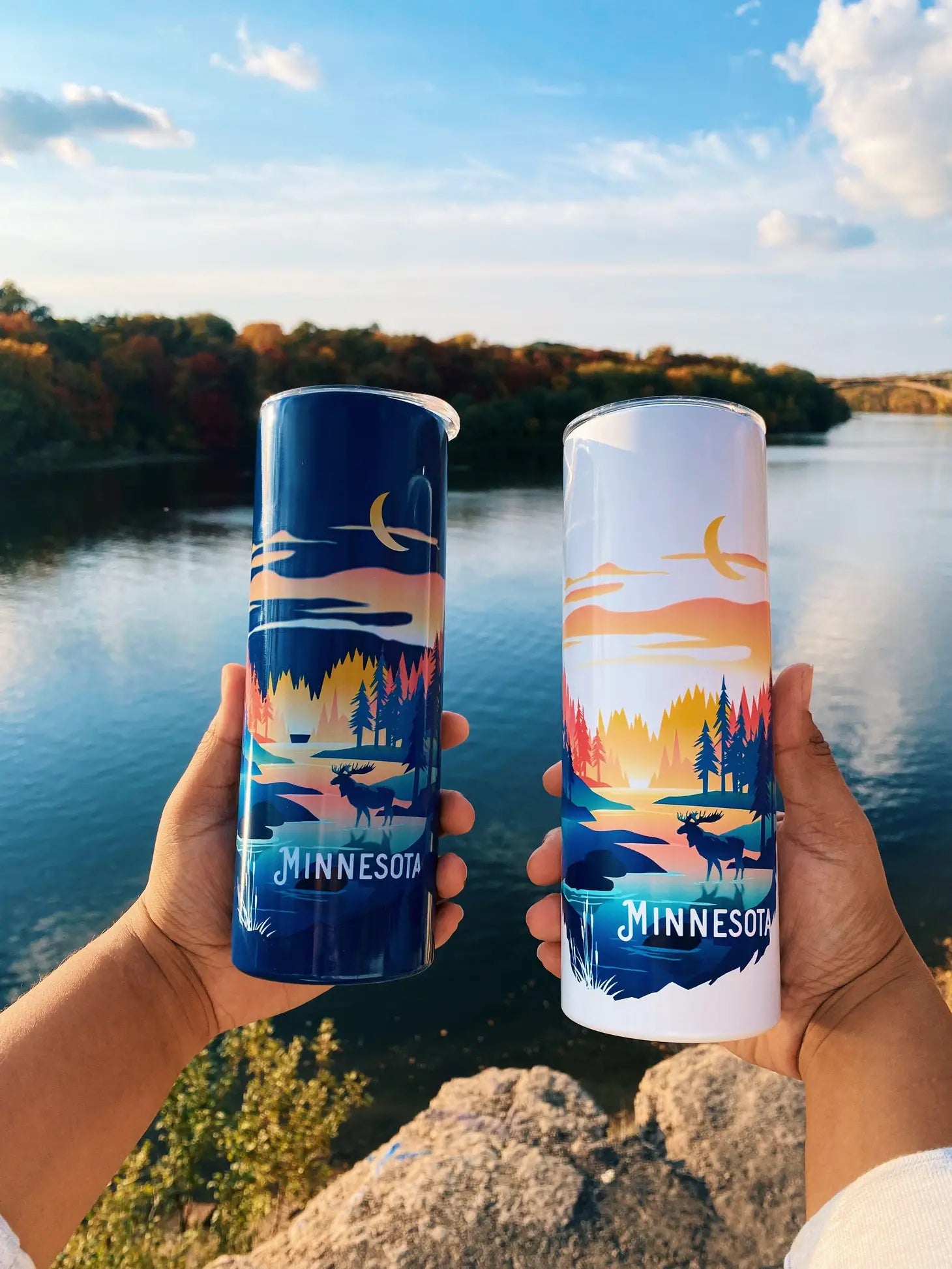 Landscape Blue Tumbler