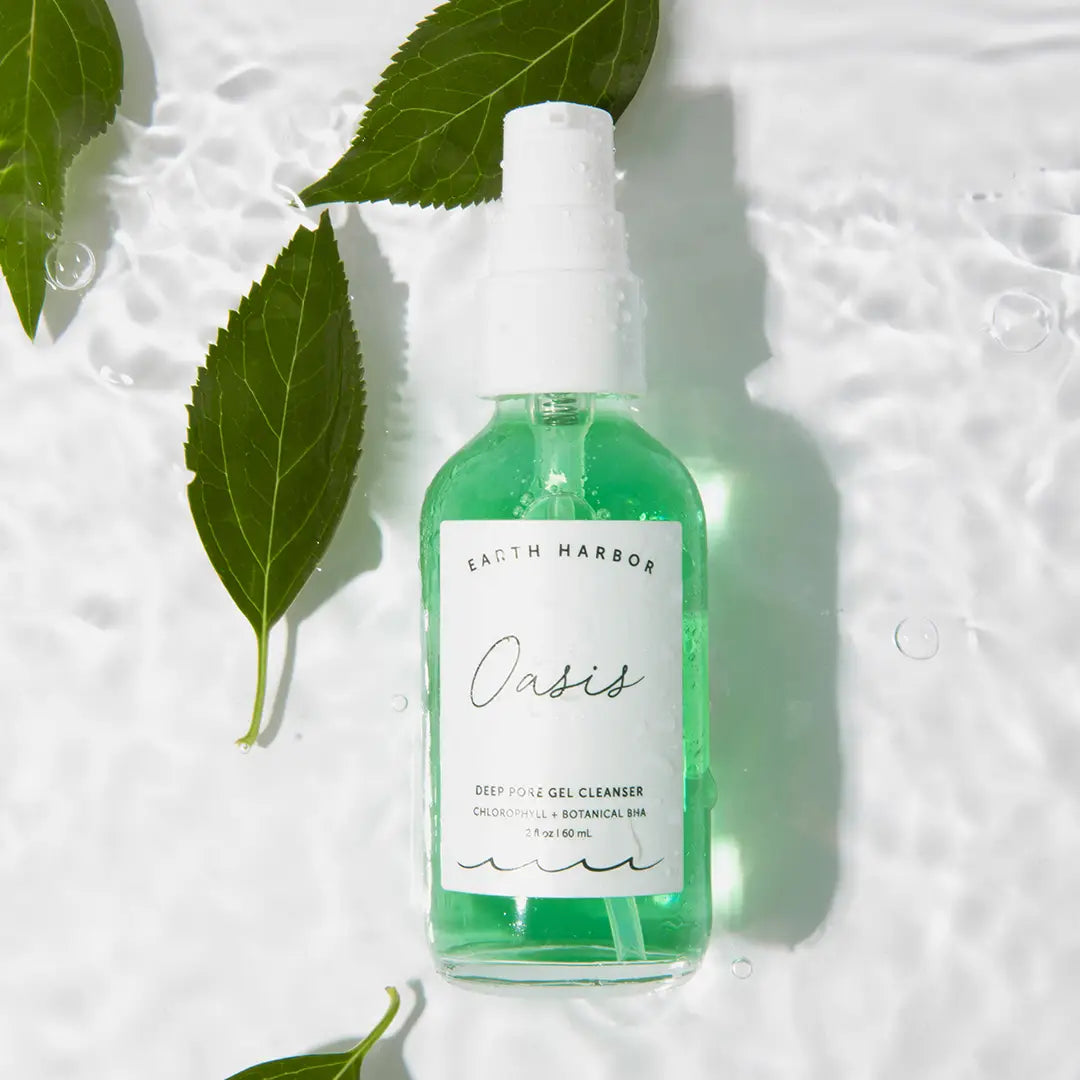 Oasis- Deep Pore Gel Cleanser: Chlorophyll + Botanical Bha