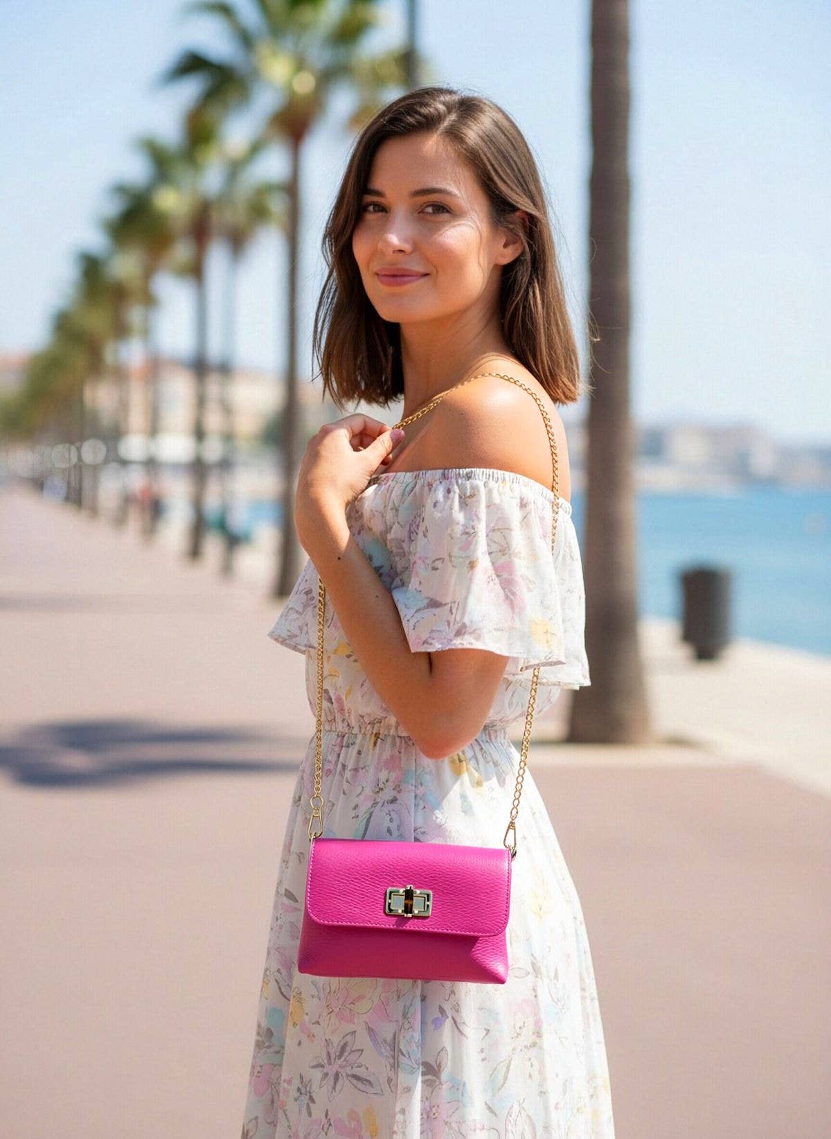 Orbetello - Leather Shoulder Bag