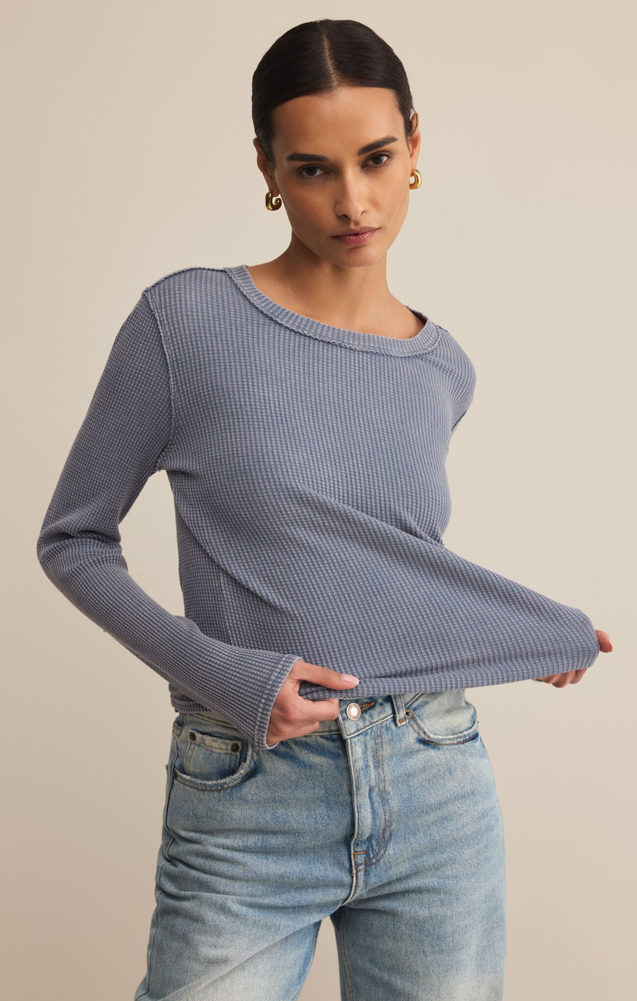 Arlet Mini Thermal Top - Storm Cloud