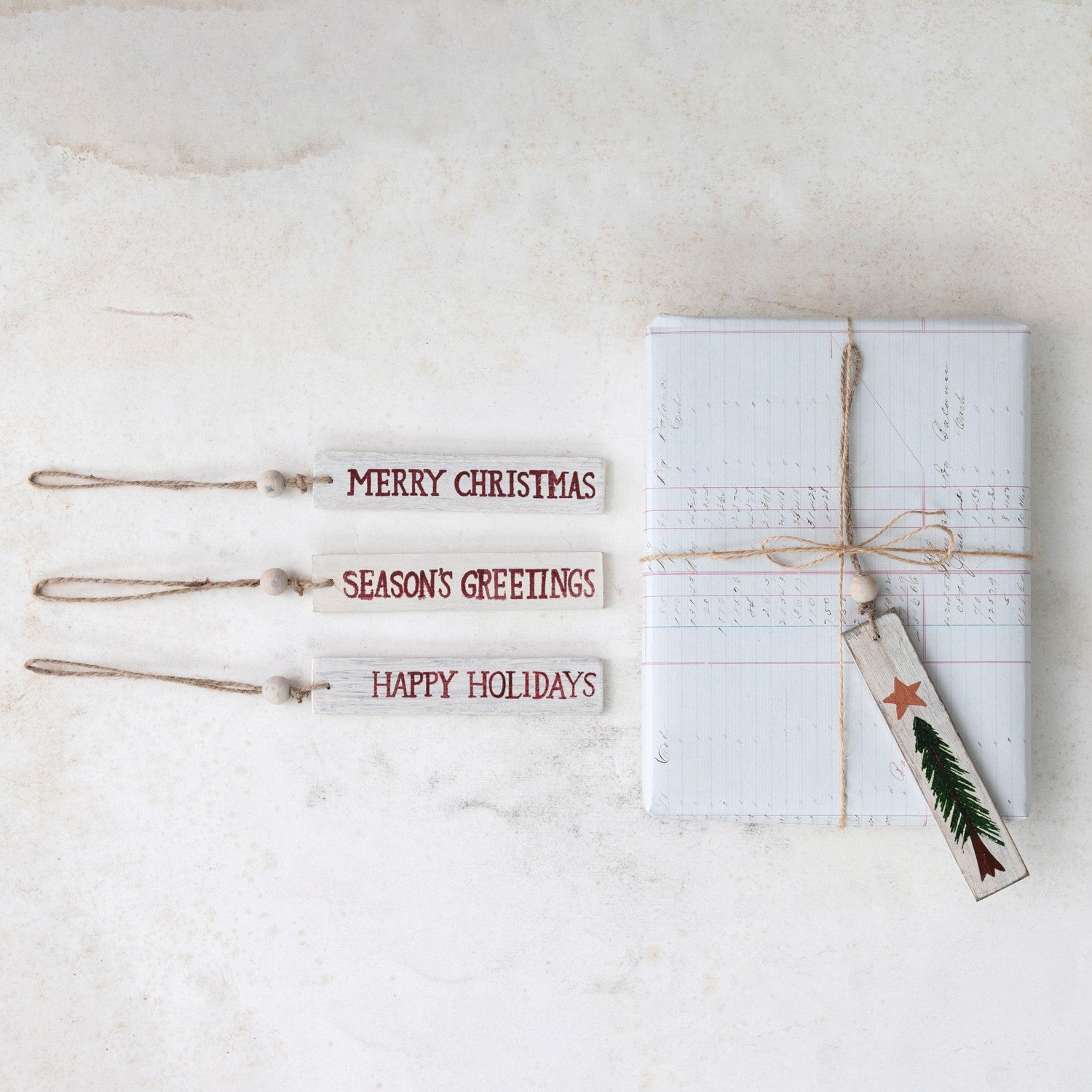 Wood Gift Tag/Ornament