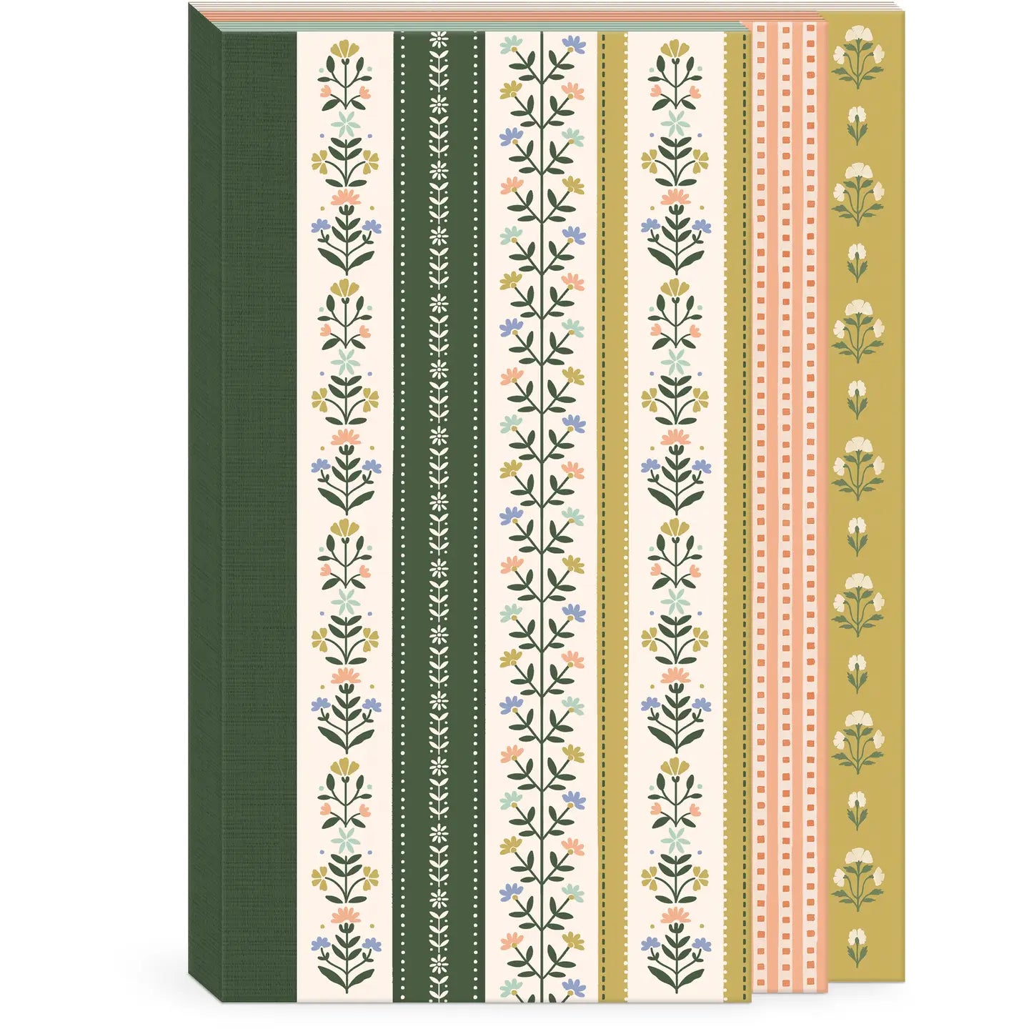 Forest Coral Floral Softcover Journal