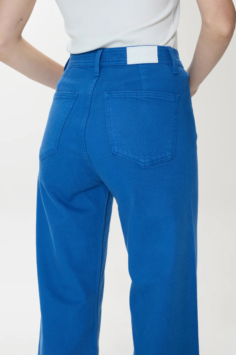 Penny Crop High Rise Wide Leg Crop - Ciel