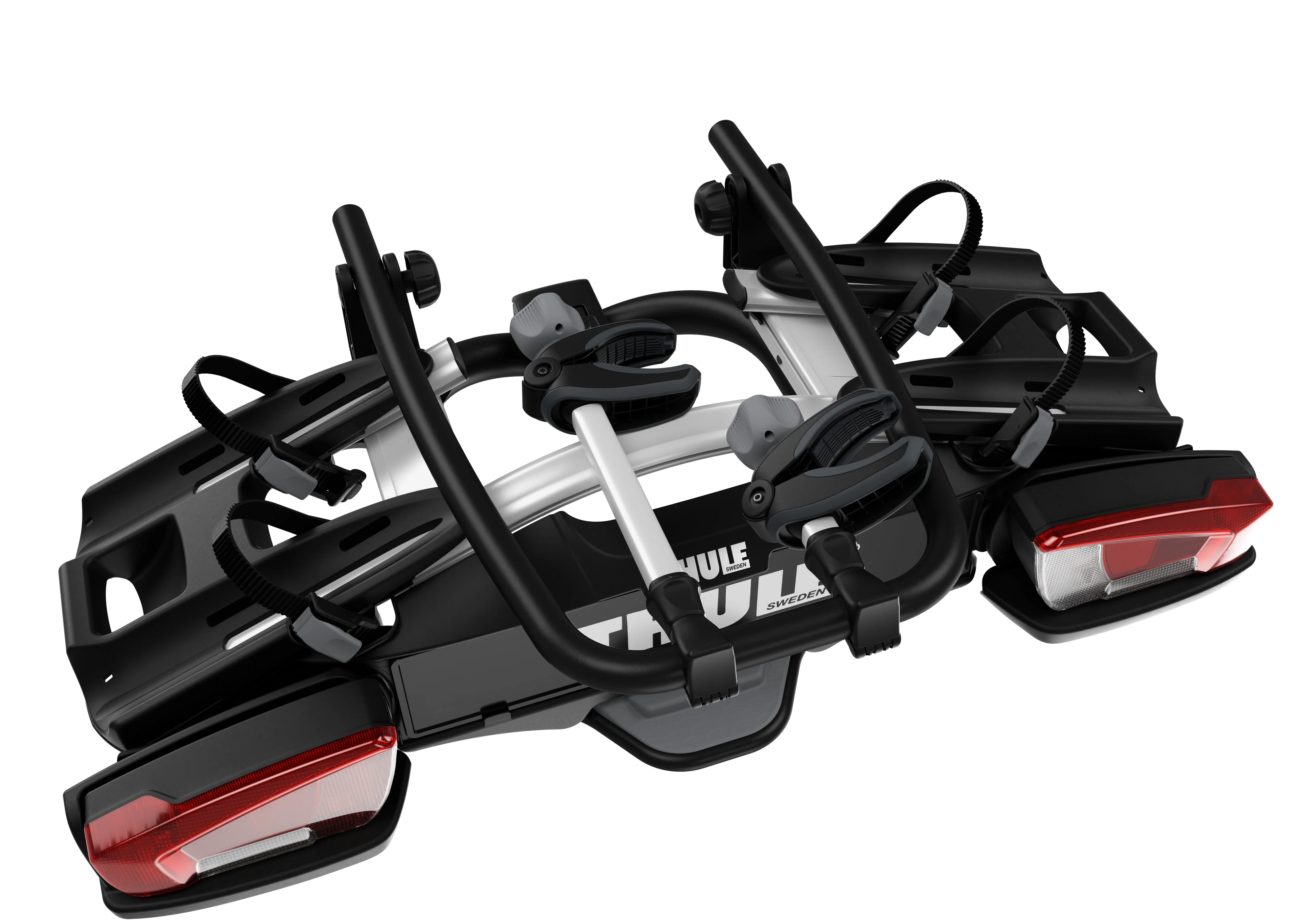 Thule VeloCompact 924 Fahrradträger für 2 Fahrräder (Modelljahr 2025) – Neues Modell mit 13-poligem Stecker