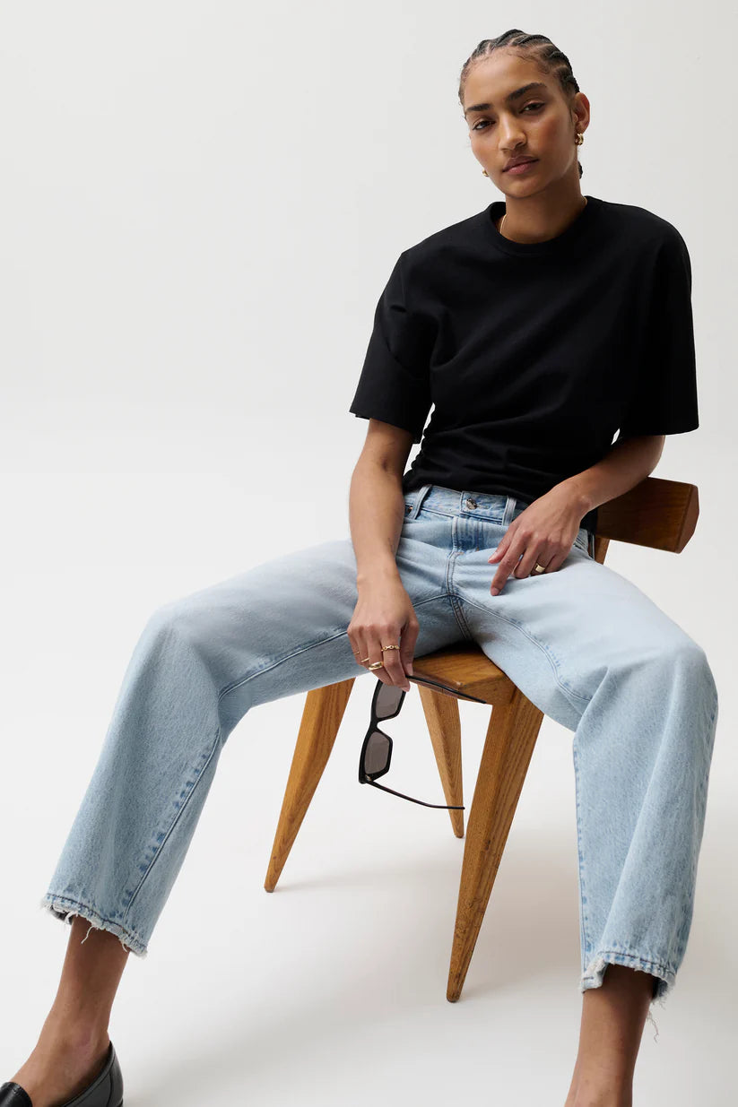 Lexi Mid Rise Bowed Straight - Dolce Vita Vintage