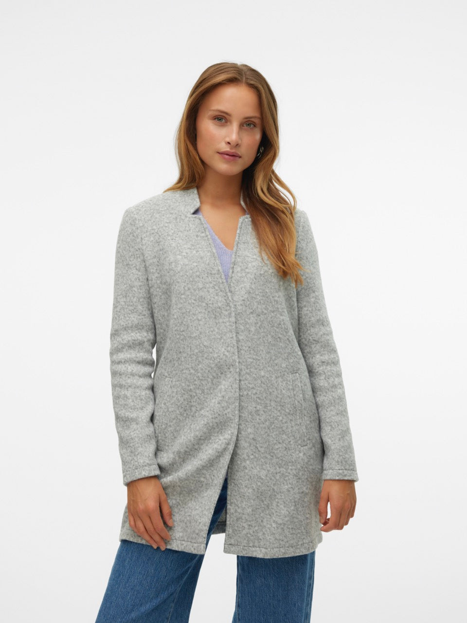 Brushed Katrine Jacket Grey Melange