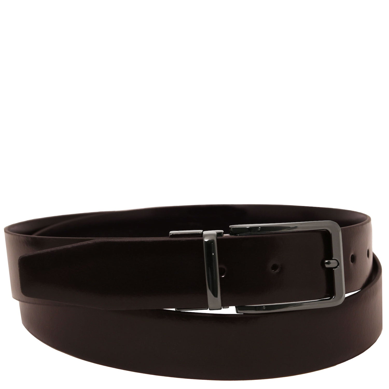 Elegant double-sided brushed leather belt 35mm | TL142540
