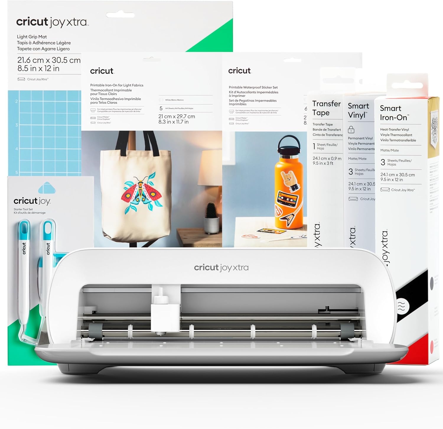 Cricut Joy Xtra | Starter Pack | 2025, Starter Bundle (2025)