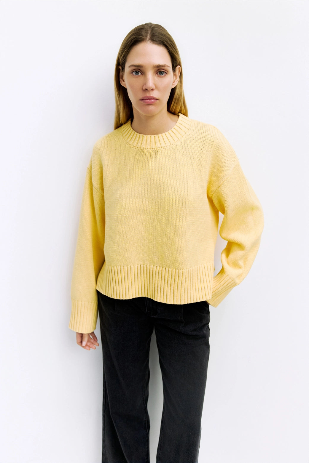 Asher Sweater Yellow