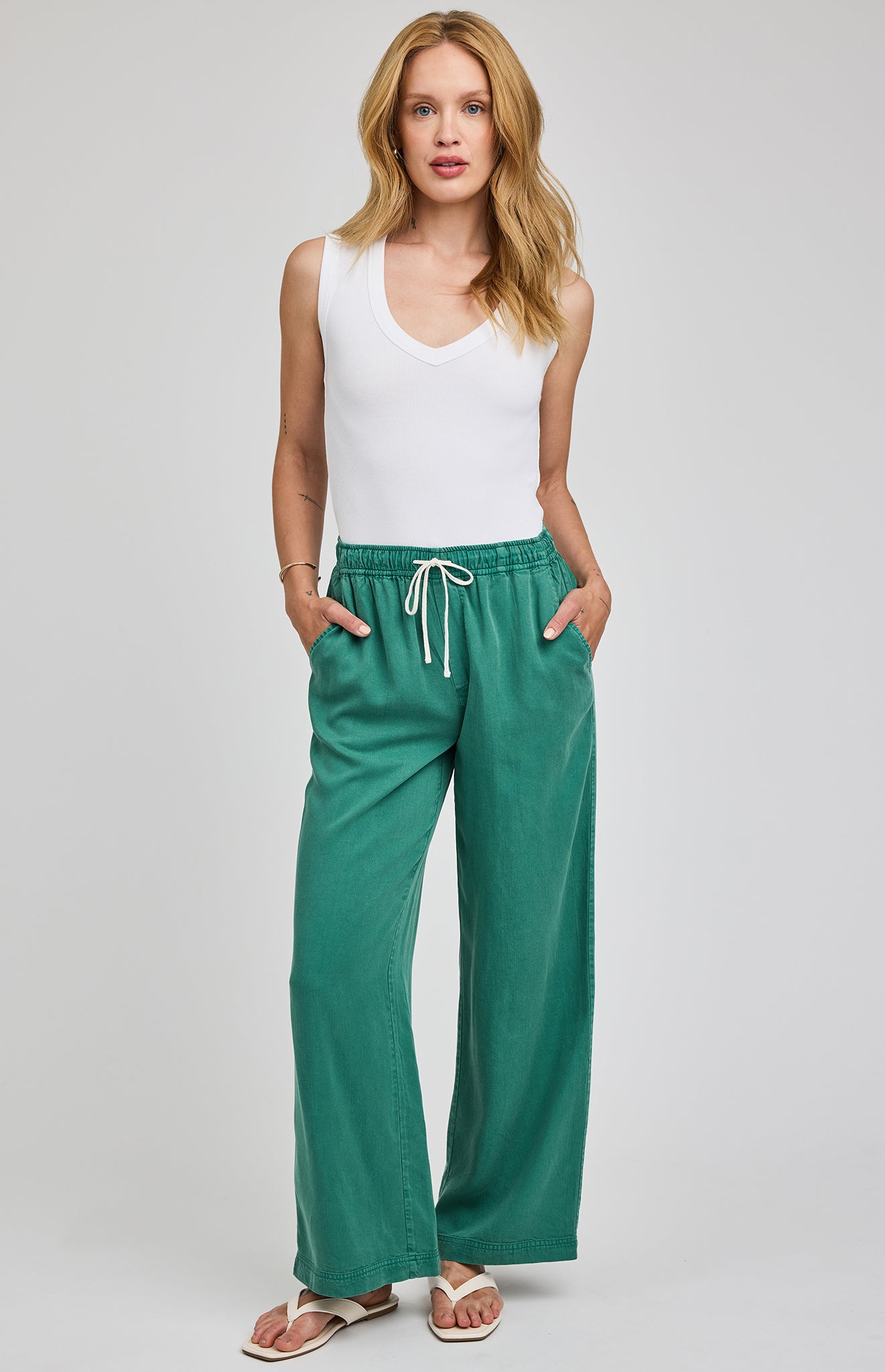 Kelly Green Camille Pant