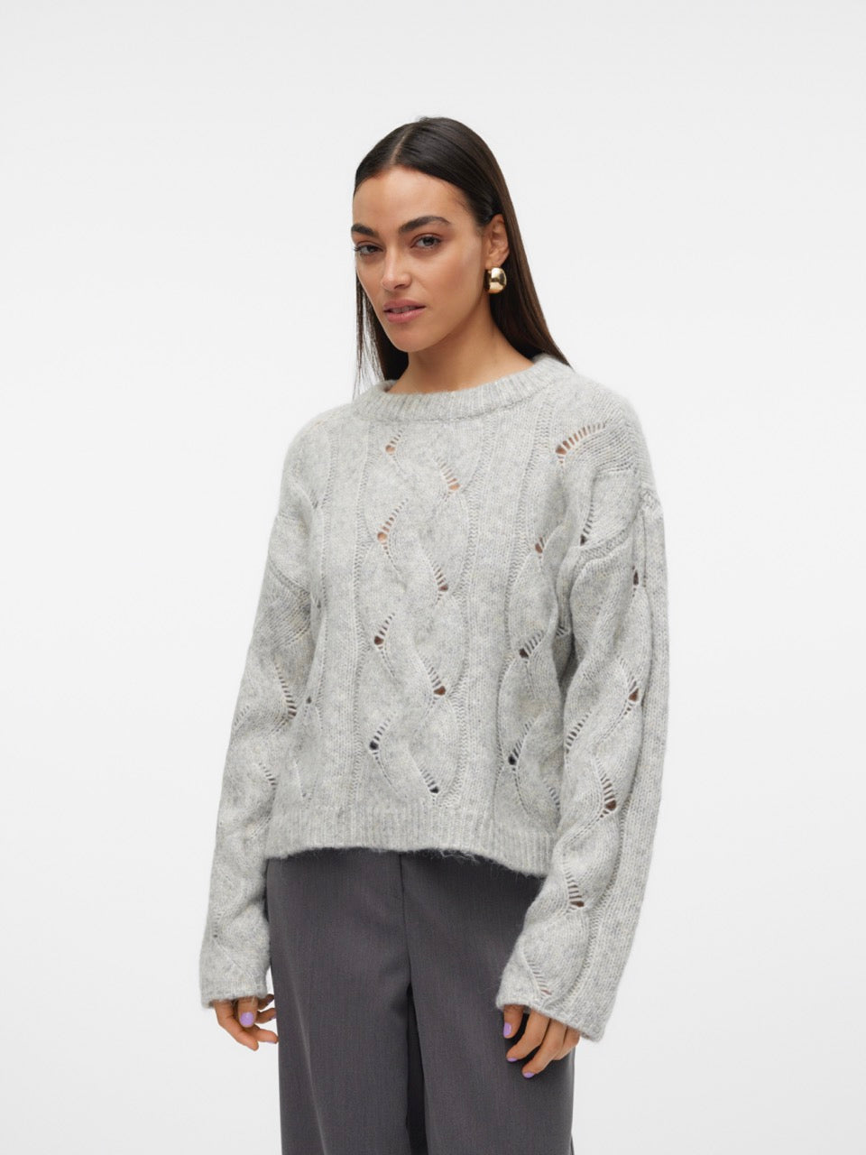 Lina Long Sleeve Pullover Sweater