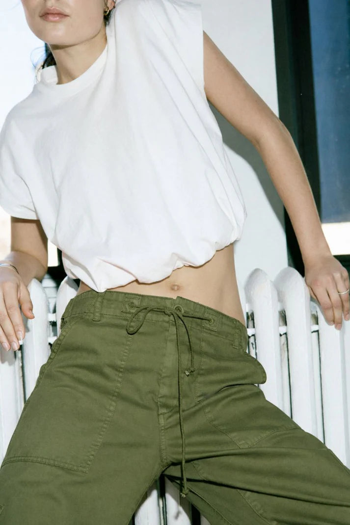 Millie Bubble Tee- Le Blanc