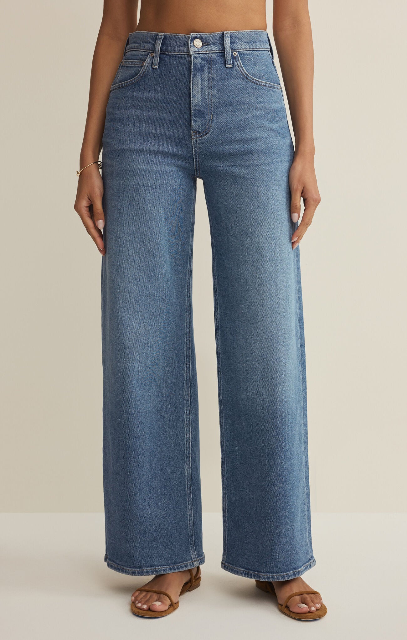 Nova High Rise Wide Leg - Fresca