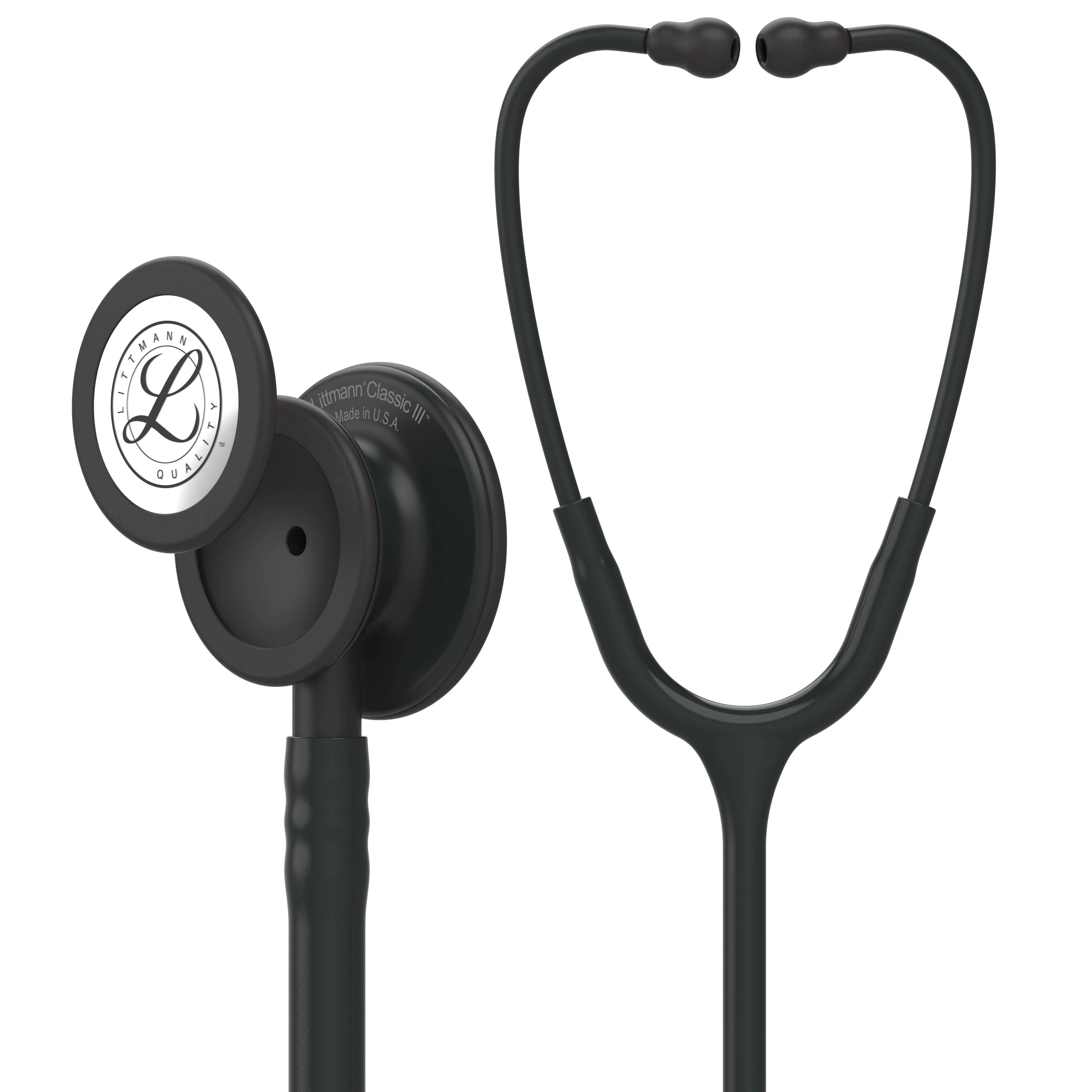 2025 Littmann Classic III monitoreringsstetoskop: Helsort 5803 - Ekstra gravering