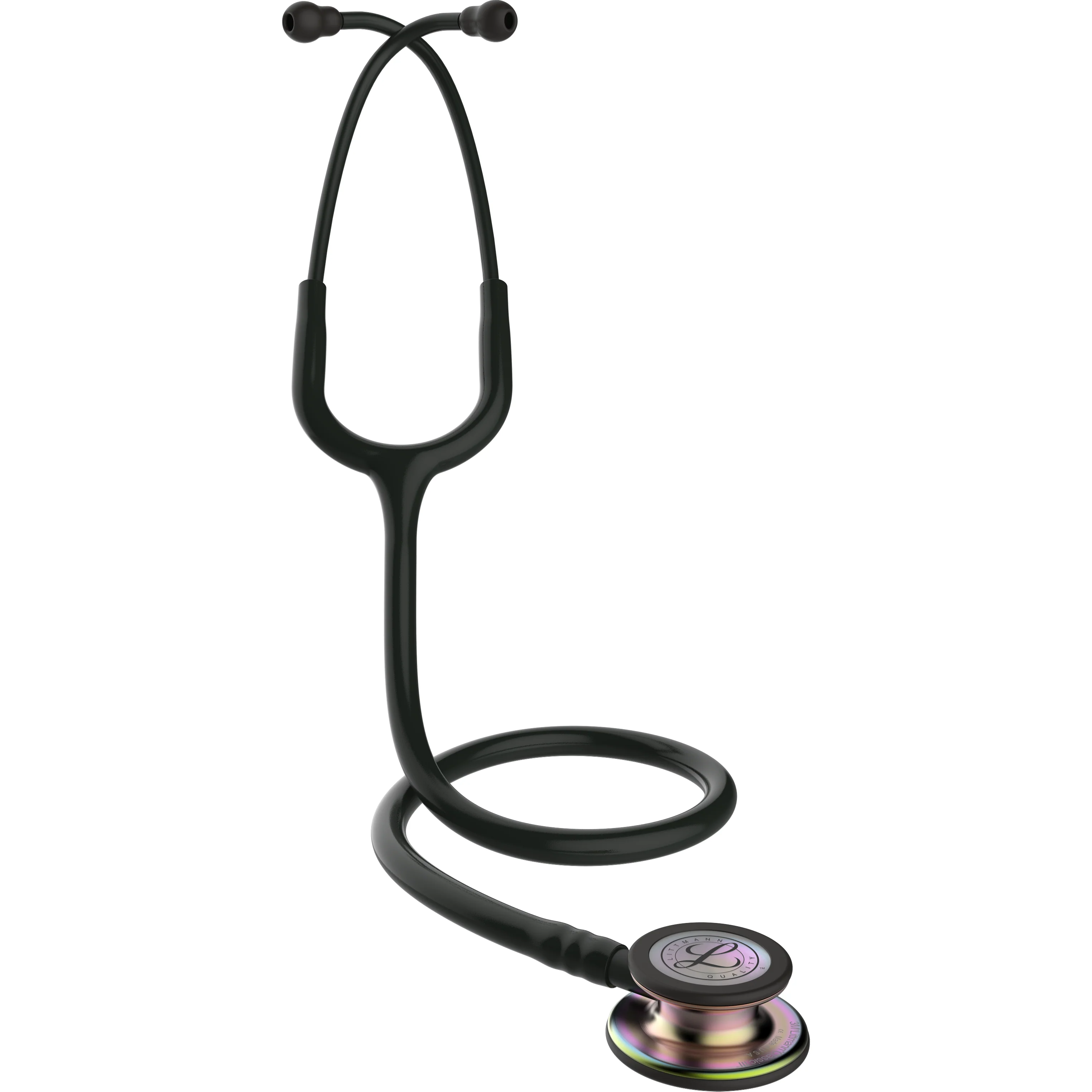 2025 Littmann Classic III monitoreringsstetoskop: Regnbue og sort 5870