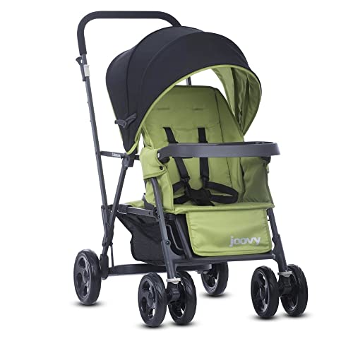 Joovy Caboose Graphite Dubbele Kinderwagen Appletree