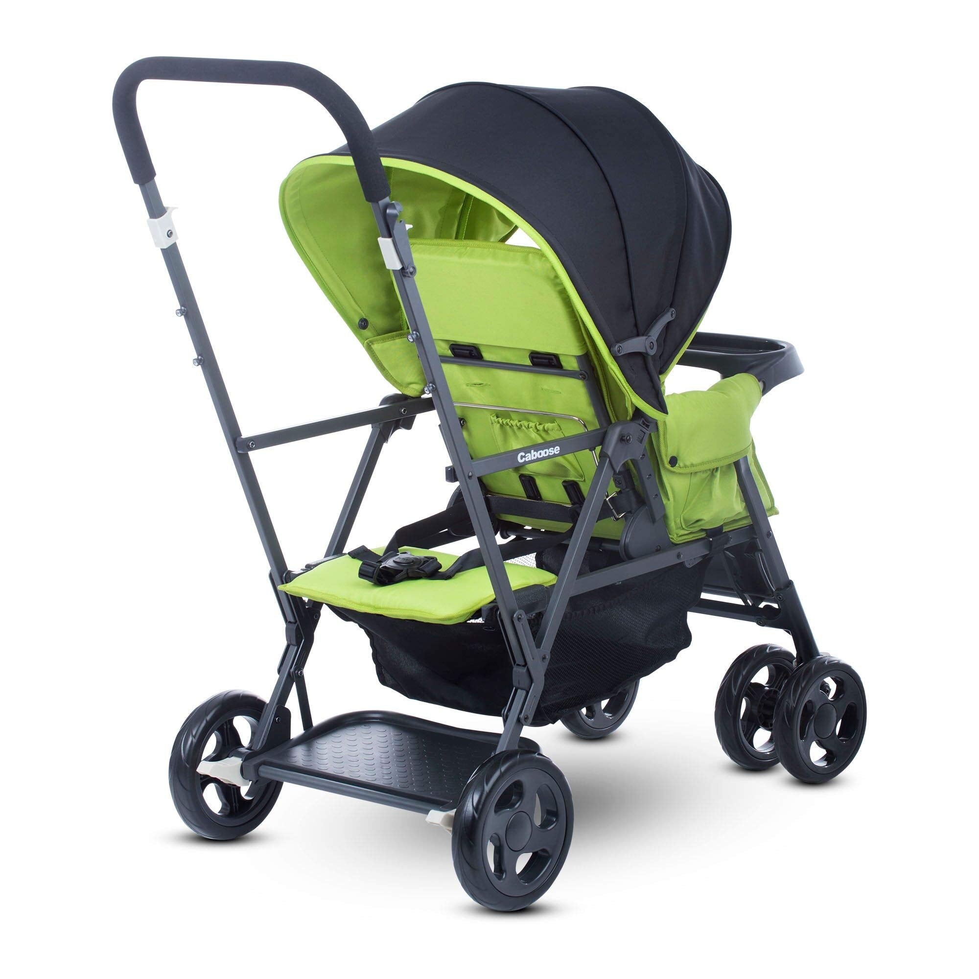 Joovy Caboose Graphite Dubbele Kinderwagen Appletree