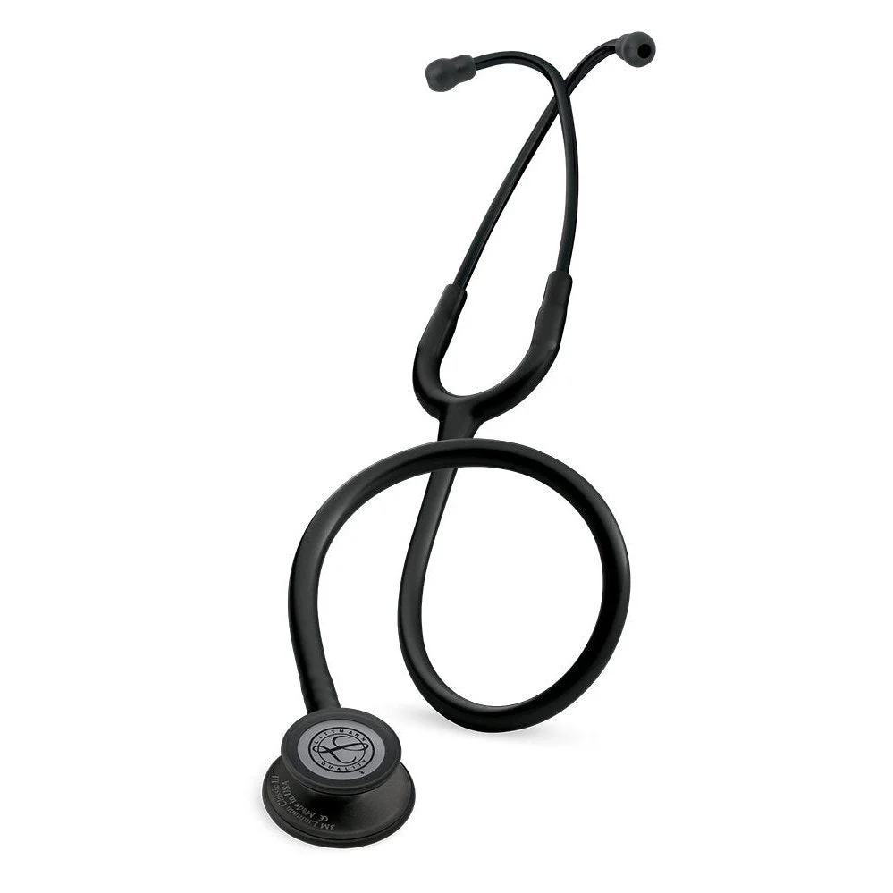 2025 Littmann Classic III monitoreringsstetoskop: Helsort 5803 - Ekstra gravering