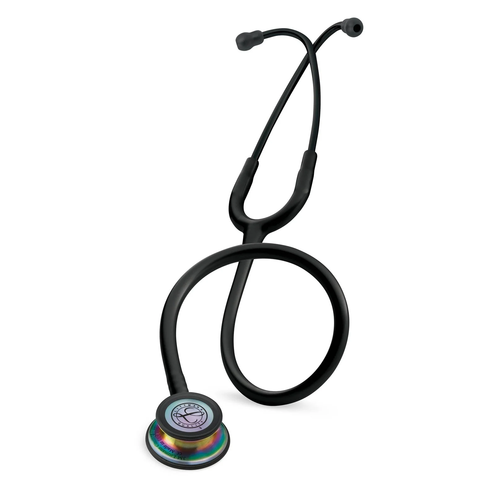 2025 Littmann Classic III monitoreringsstetoskop: Regnbue og sort 5870