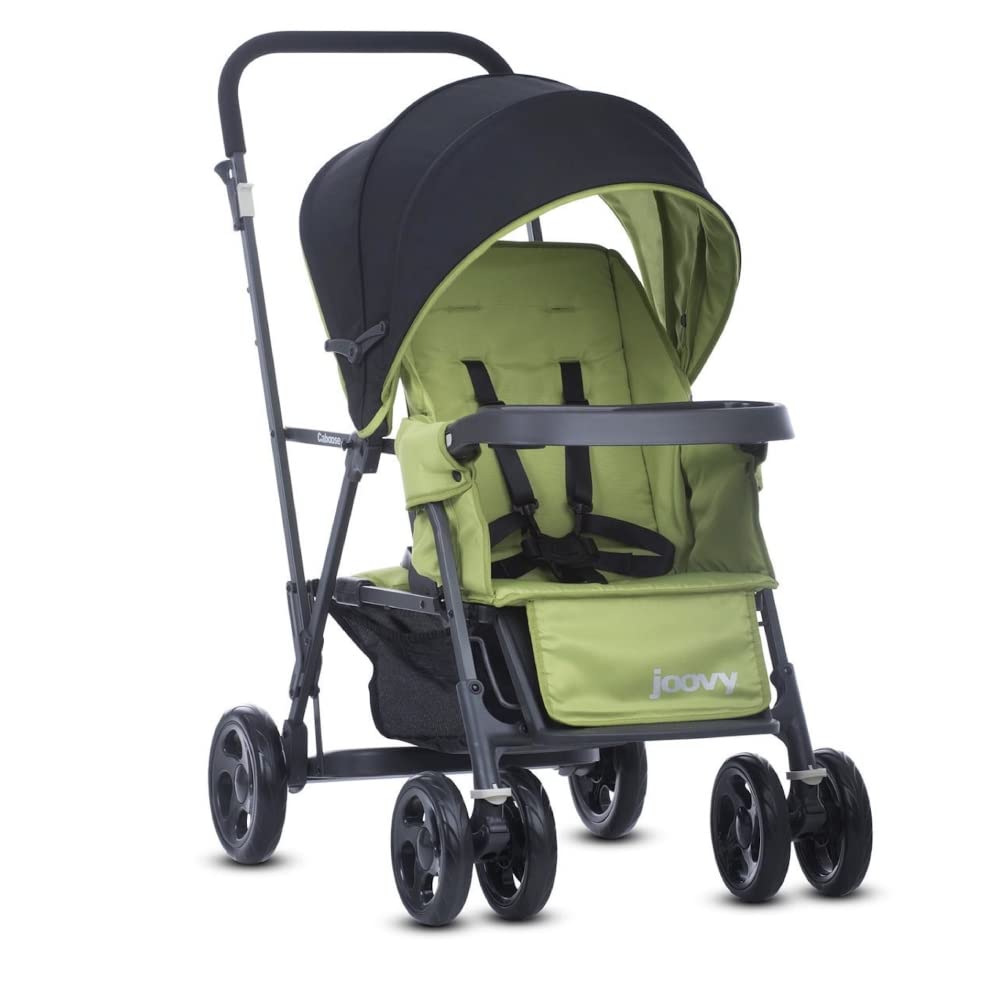 Joovy Caboose Graphite Dubbele Kinderwagen Appletree