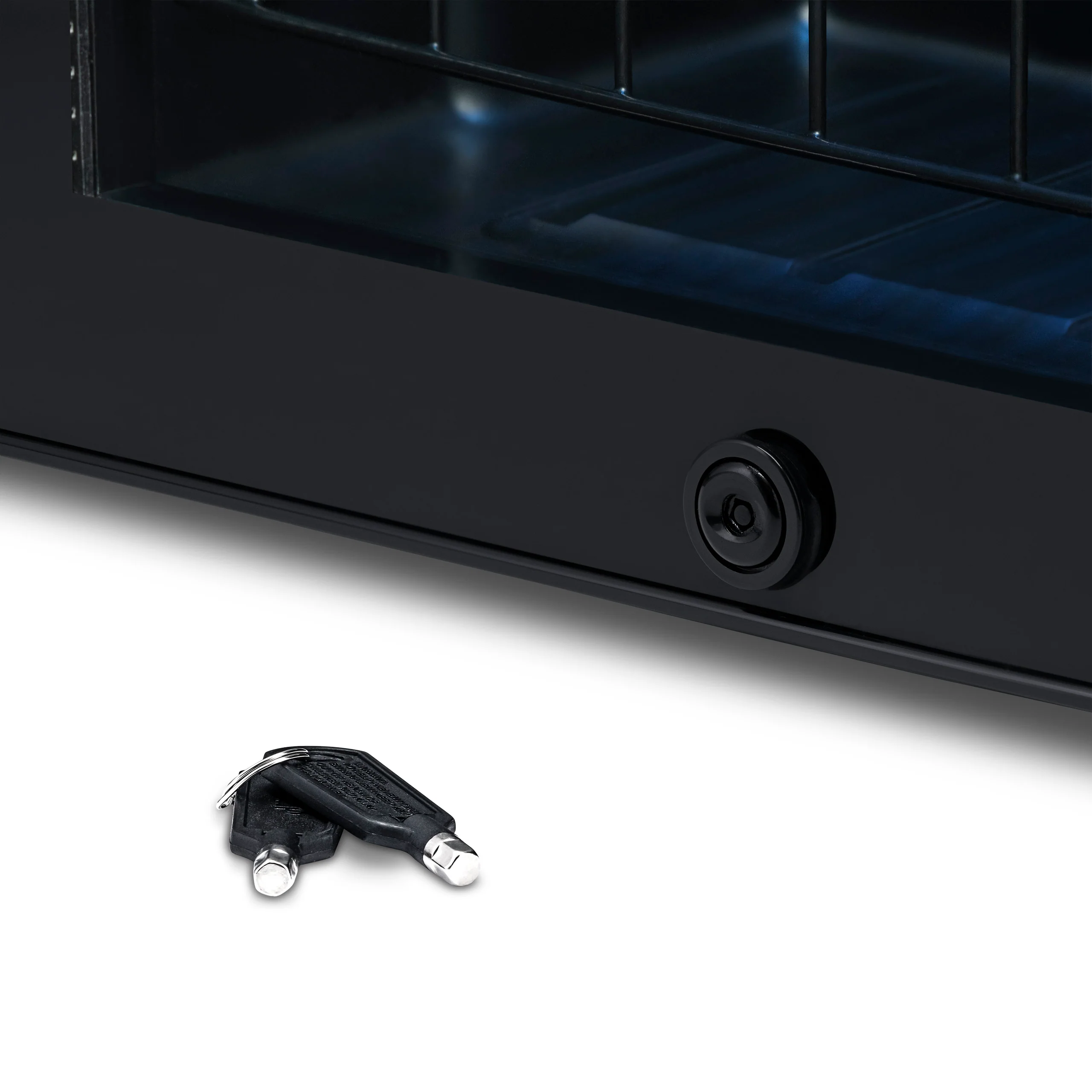 2025 Newair® Fritstående Drikkevarekøleskab Sort - 126 Dåser - 18,8