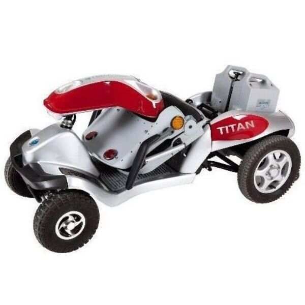 2025 Tzora Titan Hummer XL 4-hjulet foldbar mobilitetsscooter