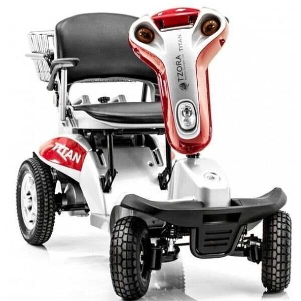 2025 Tzora Titan Hummer XL 4-hjulet foldbar mobilitetsscooter
